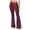 Wine, variant on Buigttklop Pants for Women Women'S Boho Hippie High Waist Wide Leg Long Flared Bell Bottom Pants