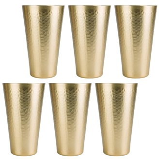 4 oz tumblers with daffodils Daffodil Crystal Tumbler