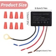 thumbnail image 2 of Tool Pouch Bag Plastic, Tool Pouch Tool Bag, A Led Light Touch Sensitive Desk Lamp Switch(Black One Size), 2 of 8