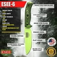 thumbnail image 6 of ESEE 6PVG007 Model 6 Fixed Blade Venom, 6 of 6