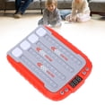 thumbnail image 1 of Machine de Jeu de Rythme, Éducative Modes de Défi Multiples Rythme Jeu à Poussée Rapide Interactif pour Enfants Rouge, 1 of 7
