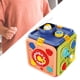 thumbnail image 1 of Cubo de actividades para bebés, juguetes Montessori, música y sonidos, juguete educativo interactivo para niños pequeños, regalos de 1, 2 y 3 años, 1 of 9