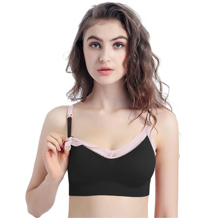 

EUHDSSDE Follure Sports Bra No Wire Comfort Sleep Bra Plus Size Workout Activity Bras With Non Removable Pads Shaping Bra