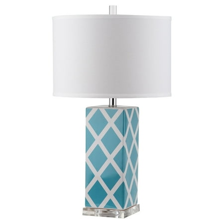 Safavieh Garden Lattice Table Lamp With Cfl Bulb Multiple Color Safavieh Garden Lattice Table Lamp With Cfl Bulb Multiple Color
