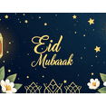 thumbnail image 4 of Eid Mubarak Banner Ramadan Celebration Moon Starry Night Decor Backdrop Party Muslim Festive Decorations Photography Props Background, 4 of 8