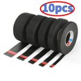 thumbnail image 2 of 10pcs 15m Flame Retardant Tape Adhesive Fabric Heat-resistant Wiring Bundle Protection, 2 of 5