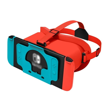 Rechale VR Headset for Nintendo Switch & Switch OLED, Switch Virtual Reality Glasses with Adjustable HD Lenses and Comfortable Head Strap, Labo VR Kit 3D Goggles for Switch Accessories