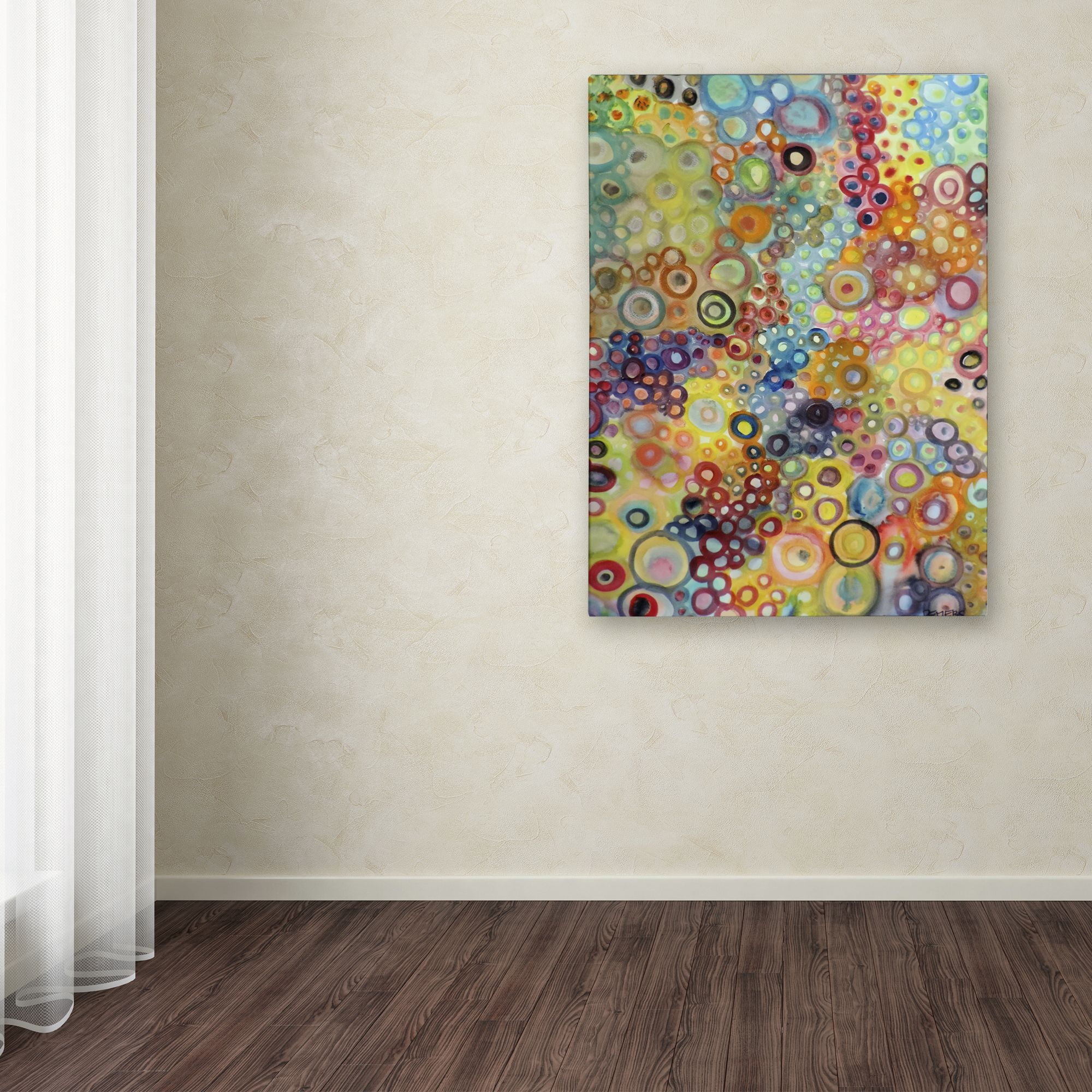 Trademark Fine Art "Cellulaires" Canvas Art by Sylvie Demers