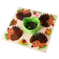 thumbnail image 2 of Wooden Hedgehog Counting Toy, Montessori Math Learning Game, Fine Motor Skills Sensory Training, Educational Puzzle for Toddlers 3+, Preschool STEM Activity, 2 of 9