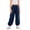 Navy, variant on Ruyang 3T-15Years Girls Lightweight Baggy Joggers Elastic Waist Wide Leg Pants Kids Teen Hip Hop Dance Casual Sports Trousers