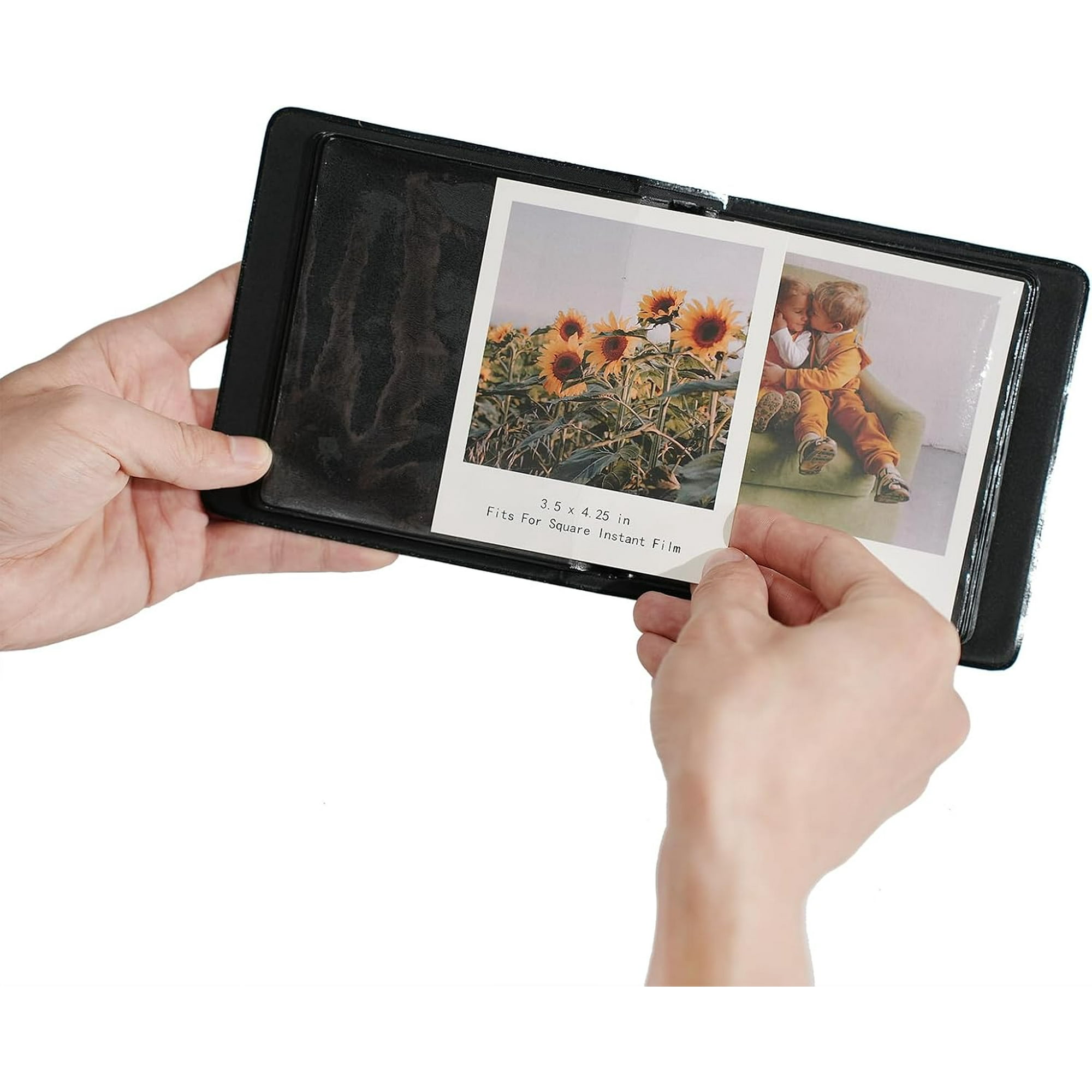 WWS-Small Polaroid Photo Album Book For Polaroid Now, i-Type, 600