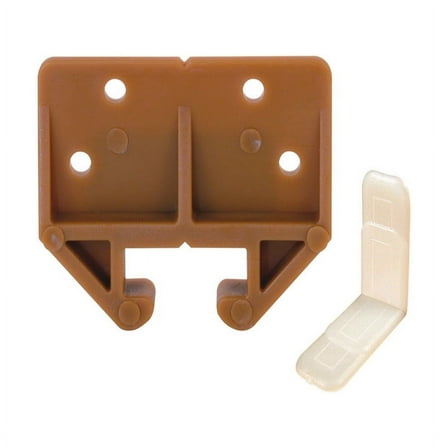 1 Pc, Prime-Line Plastic Center Guide Drawer Track Guide 2 Pk