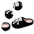 thumbnail image 5 of Shadoumai Halloween Plush Slippers For Women Men Soft Slippers Floral Fluffy Fuzzy Slip-On Anti-Skid Outdoor Home Slipper For Kids, 5 of 8