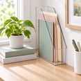 thumbnail image 2 of Pen+Gear Magazine Holder, Clear, 10.07” x 3.15” x 12.32”, 2 of 8