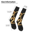 thumbnail image 2 of Sigee 2025 Happy New Year for Socks for Men Women Socks Stocking Compression Socks, 2 of 6
