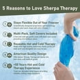 thumbnail image 2 of Paquete de hielo en gel con compresas frías Sherpa Therpa Therapy, paquete de 4 unidades, para lesio, 2 of 7