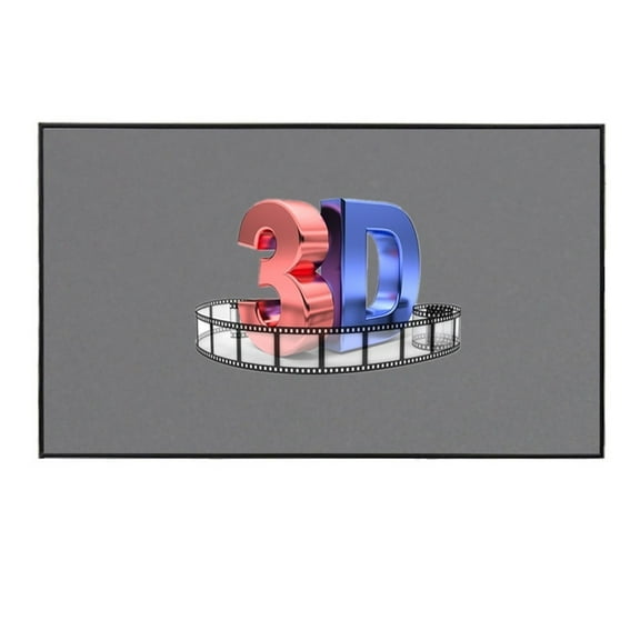 Projector 92 100 110 120 133 Inch 16:9 4K HD Foldable Portable Projection Movies Screen Theater Outdoor Indoor ,High Absorbance