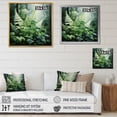 thumbnail image 4 of Designart "Ferns love expression II" Floral Floater Framed Canvas Print, 4 of 7