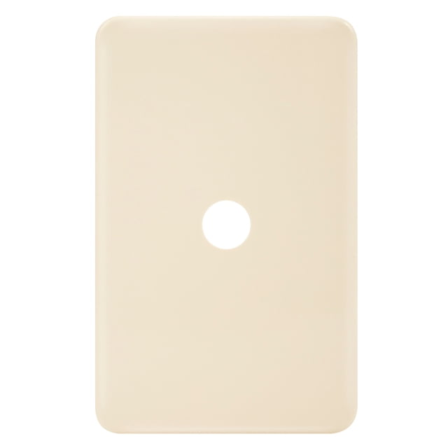Placa con salida para cable Iusa Tradizione marfil