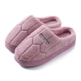thumbnail image 2 of Domzle Fluffy Slippers For Womens Warm Cozy Plush Fuzzy Memory Foam Slippers Slip-on House Slippers Indoor Outdoor Purple, 2 of 5