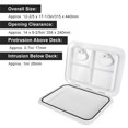 thumbnail image 4 of Boat Storage Hatch, Deck Access Inspection Cover Low  Hatch With Lid For Internal Or External Flat  For Marine Boat Yacht, 4 of 8