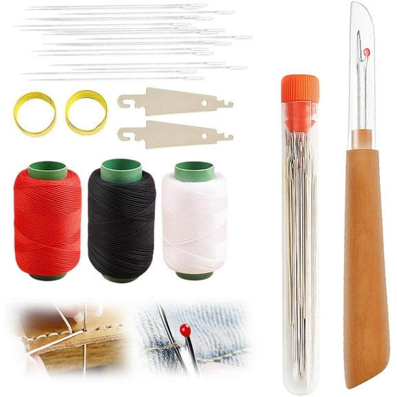 37PCS Sewing Tool Set, 2026 New Needles and Thread Kit Hand Repair Tools, Sewing Supplies Kit for Adults Kids, Portable DIY Hand Made Craft Set for Beginners