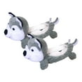 thumbnail image 2 of LOVIVER Bottes de Patinage pour Enfants Filles en Coton PP Extensible Huskie, 2 of 8