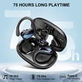 thumbnail image 4 of Auriculares inalámbricos Ltinist 75H Bluetooth 5.4 IPX8 a prueba de agua, 4 of 4