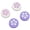 Purple, variant on NFTIGB 4Pcs Soft Silicone Prevent Slip Replacement Joystick Thumb Stick Grip Caps Cover Set for Nintendo Switch and Switch Lite Console Accessories, Purple