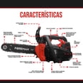 thumbnail image 3 of Motosierra A Gasolina Mini 25cc 1 Hp 305mm (12") Foreman FO2500 Foreman, 3 of 10