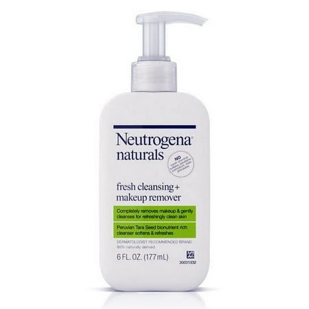 Neutrogena Naturals Fresh Cleansing Plus Makeup Remover - 6 Oz