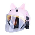 thumbnail image 3 of jinwen Winter Helmet Decor Head Protection Sports Helmet for Skating Outdoor Biking Pink, 3 of 9