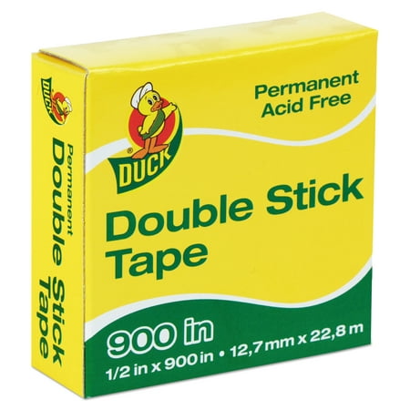 Permanent Double-Stick Tape, 1/2