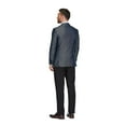 thumbnail image 4 of Men's 3-Piece Peak Lapel Satin Trim Tuxedo with Subtle Sheen, 4 of 4