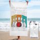 thumbnail image 1 of Mi técnica de bolos es ultrasecreta Toalla de playa divertida para jugar a los bolos Toallas de baño de microfibra Manta de playa suave para desfiles Natación Yoga Mujeres Hombres, 1 of 4