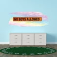 thumbnail image 1 of Sign Wall Decals for Girls Bedroom - Girls Room Signs Sign DIY & Creativity Boy Girl Bedroom Wall Sticker - Size: 10 In x 4 In, 1 of 5