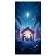 thumbnail image 2 of Cortina navideña para puertas Cubierta para puertas Cubierta decorativa para puertas Tapiz decorativo Cortina para puertas Tapiz para puertas Decoración para fiestas navideñas, 2 of 7