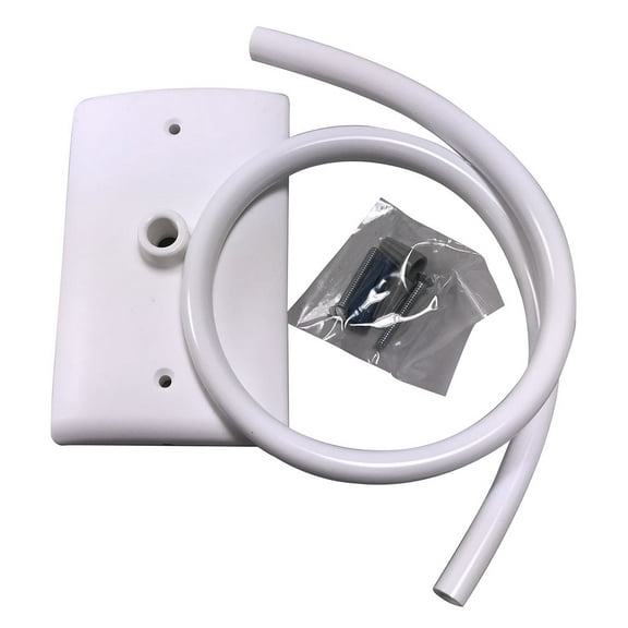 GarageDoorProject 685-00157 Wire Hide Kit Professional-Grade Installation Wire Kit with 22" White Tubing, Wall Plate, Wire Nuts GarageDoorProject | 100% OEM | US Vendor