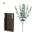 thumbnail image 7 of BAETEUY Wooden Wall Planter Rustic Farmhouse Living Room Bedroom Office Wooden Wall Mount Greenery Plants Dried Flowers Pot Vase Decoration, 7 of 7