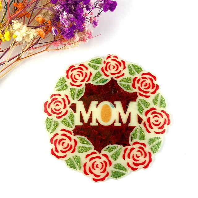 AURARMLET De Silicona Transparente Para Posavasos DIY Ideal Para Crear Regalos Personalizados