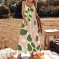 thumbnail image 2 of Leopard Print Pattern Sleeveless Dress Woman Fashion Long Dresses Women's Summer Suit Dress Summer 2025 Women, 2 of 7