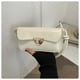 thumbnail image 1 of Bolso pequeño cuadrado con un solo hombro, bandolera debajo del brazo, estilo retro, color puro, simple, popular este año, otoño e invierno 2025, 1 of 5