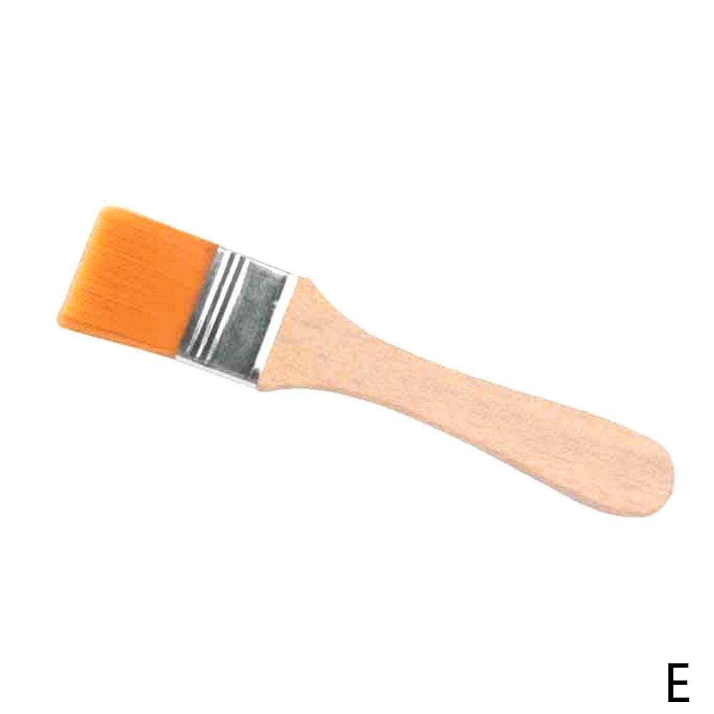 Wooden Handle Paint Brush Watercolor Brushes For Oil Painting J9D4 