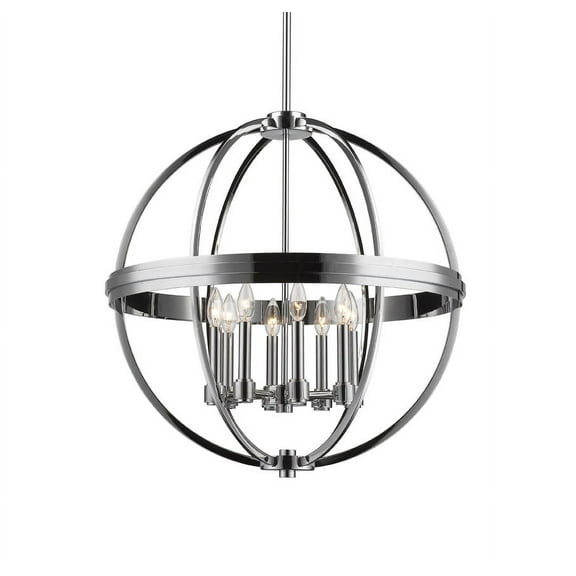 Artcraft Lighting Ac10698 Roxbury 8 Light 26" Wide Chandelier - Chrome