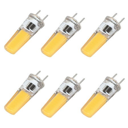 

G8 LED Bulb 6 Pieces Dimmable Bulb 5W Dimmable For Wall Warm White