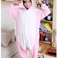 thumbnail image 4 of Pijamas de una pieza con dibujos animados para mujer, pijamas de franela de una pieza con animales, disfraces para adultos, 4 of 6