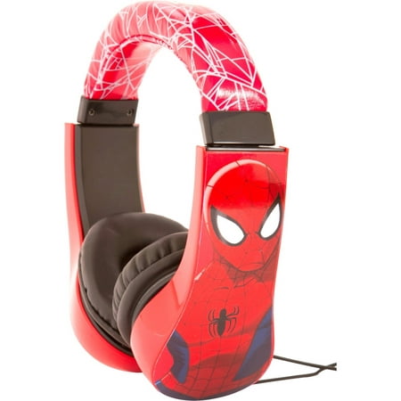 Hello Kitty Kids Safe Child Over-Ear Headphones Red