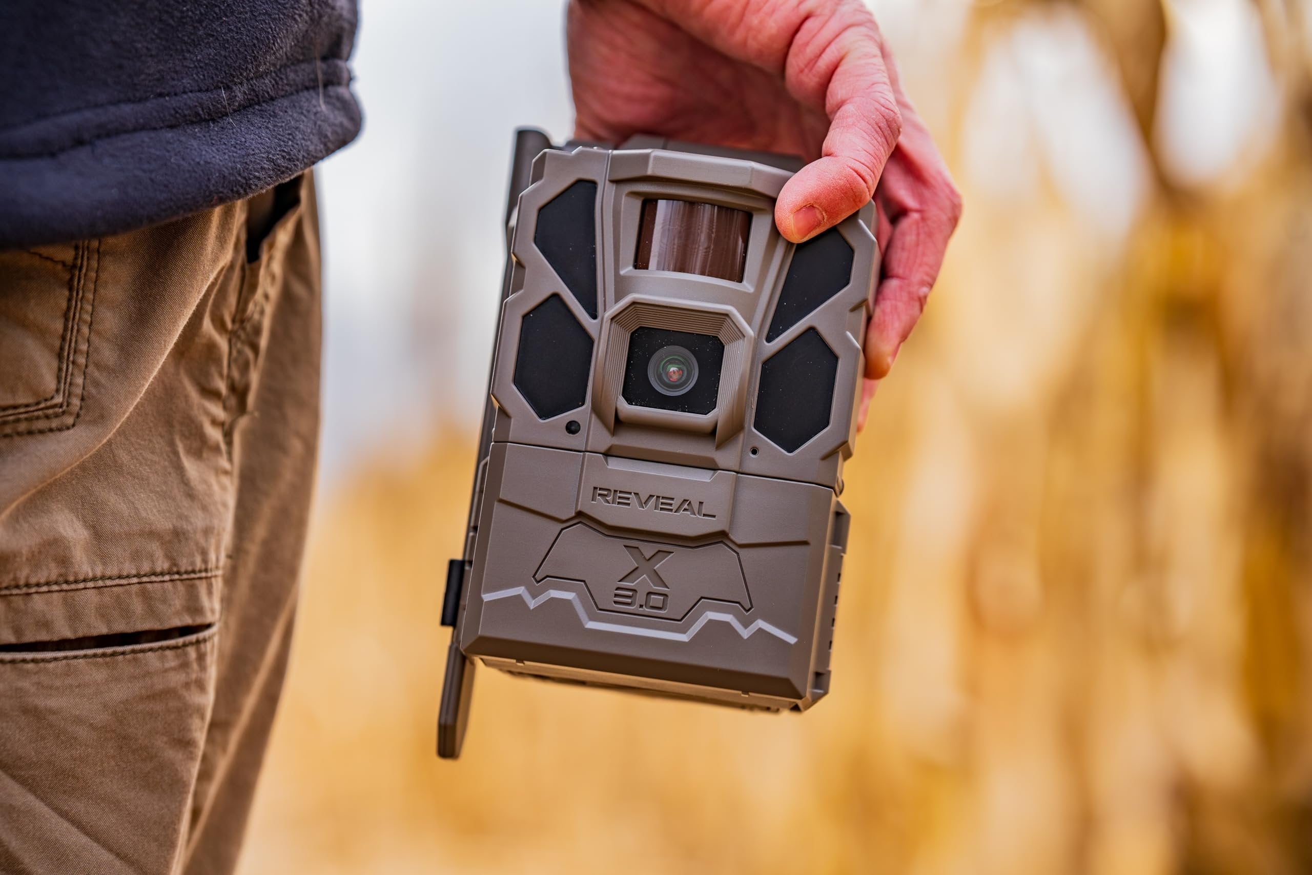 TACTACAM Reveal X Gen 3.0 Cellular Trail Camera - Multi Carrier, HD Photos & Videos, Pre-Installed Antenna, Built-in GPS, Best Battery Life, Low-Glow IR Flash, Fast Trigger Speed + Steel Straps- 2PK