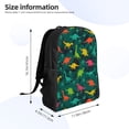 thumbnail image 4 of Fotbe Colorful Dinosaurs Mochila de Viaje para Laptop, Mochila Ejecutiva Delgada y Resistente 15.6", 4 of 8