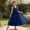 Navy, variant on Girls V-Neck Sleeveless Flower Girl Dress, Tulle Backless Formal Dress with Large Bow, Kids Wedding Bridesmaid Birthday Pageant Party Gown for Little & Big Girls(Pink/4-5 Years)